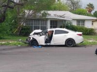 4 taken to the hospital after T-bone crash on North Side, SAPD says