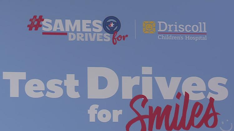 Sames Ford gears up for Drive for Smiles to support Driscoll Children's Hospital