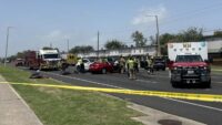 UPDATE: One woman sent to the hospital with 'life-threatening injuries' after 3-car crash at Weber and Holly