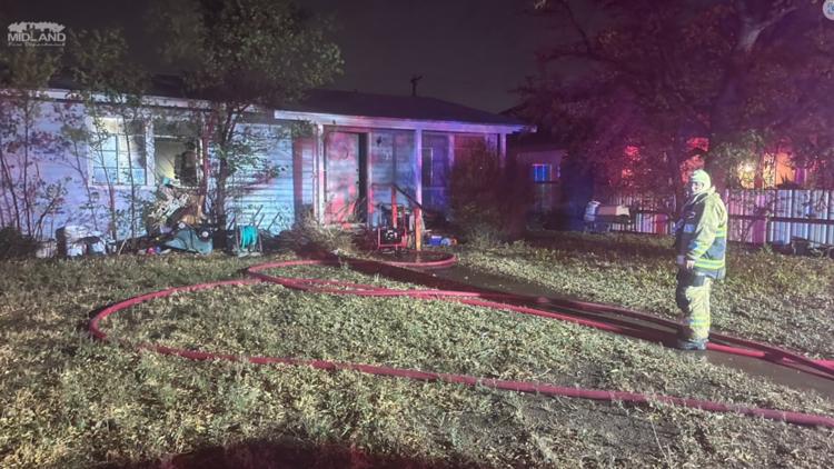 Fire in east Midland displaces one, no injuries reported
