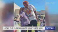 UPDATE: ‘Lucky the Clown’ fulfills mother’s last wish with community's help