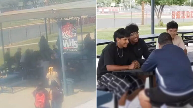 Video shows students, educators jump into action to save choking teen: 'He's not going to die'