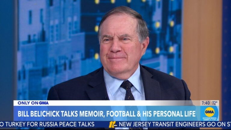 Coach Bill Belichick talks UNC football, girlfriend Jordon Hudson on 'Good Morning America'