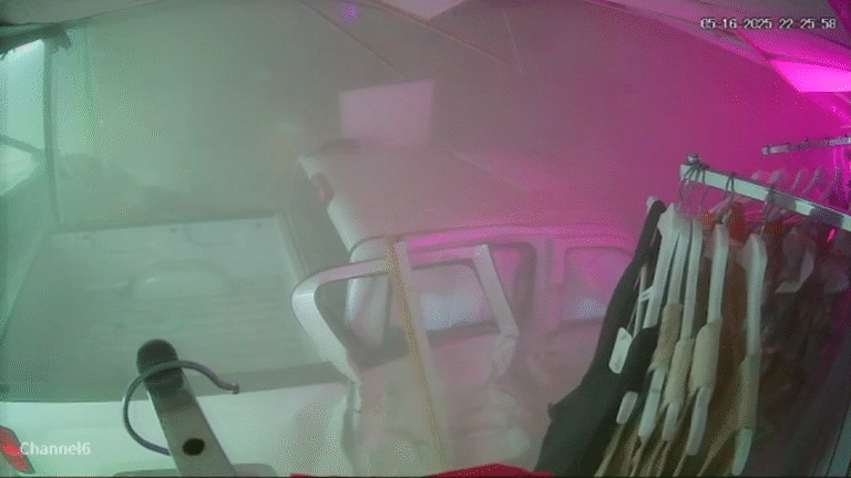 Caught on video: Truck slams into Pasadena clothing store, injuring 1, destroying $10K inventory