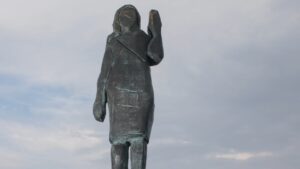 Police investigate disappearance of Melania Trump's statue in her native Slovenia