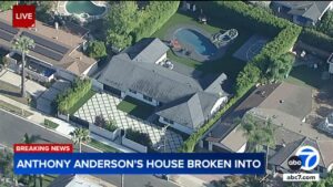 Los Angeles police investigating break-in at actor Anthony Anderson's home