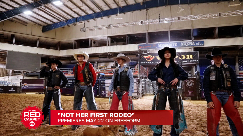 Female bull riders enter the arena in 'Not Her First Rodeo'