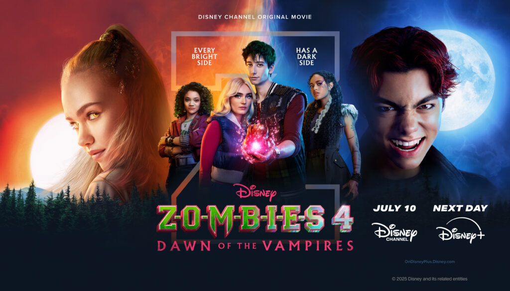 'ZOMBIES 4: Dawn of the Vampires' trailer: Milo Manheim and Meg Donnelly return as camp counselors