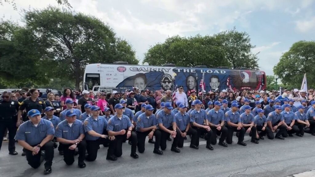 ‘The ultimate sacrifice’: Thousands honor veterans, first responders in downtown San Antonio walk