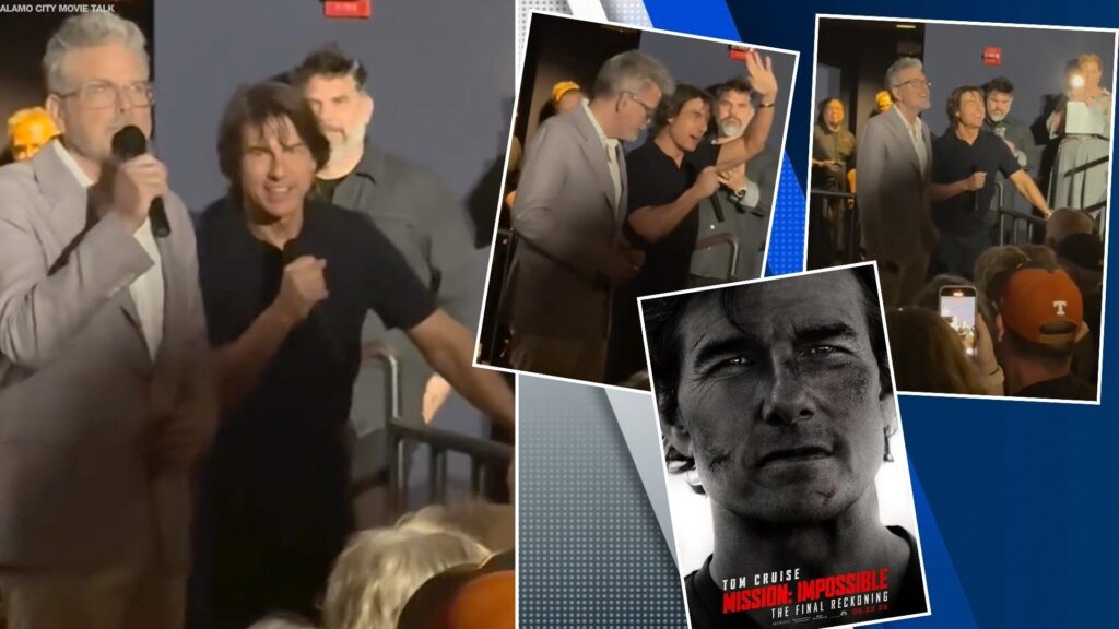 Tom Cruise surprises moviegoers at downtown San Antonio theater for ‘Mission: Impossible’ release