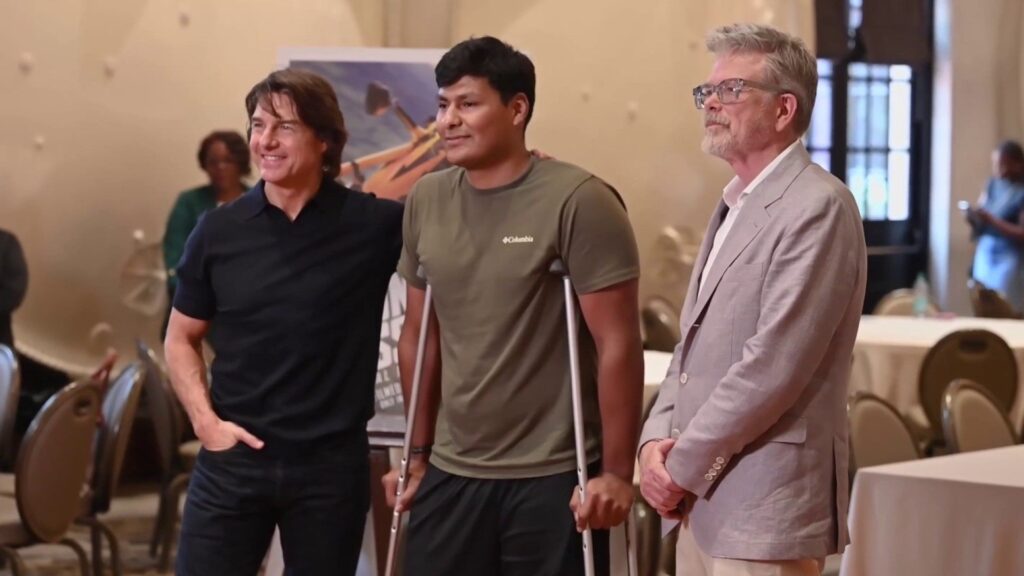 Tom Cruise and ‘Mission: Impossible’ director visit military families, screen new film during San Antonio visit