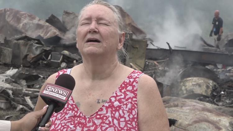Fire, 35-MPH winds combine to destroy Ingleside resident's home