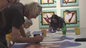 K Space Contemporary's mural project invites public to join painting fun