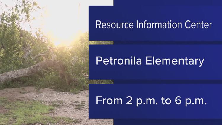Resource center to aid Nueces County residents affected by storms at Petronila Elementary on Tuesday