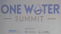 One Water Summit brings water hundreds of leaders to discuss drought, reuse, and the future of water