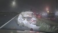 Fatal motorcycle crash ends police pursuit on I-37, near Up River Road