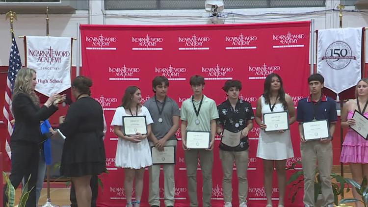 Incarnate Word Academy becomes first school to bring awareness to human trafficking