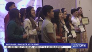 Local students and veterans honored through the gift of scholarship