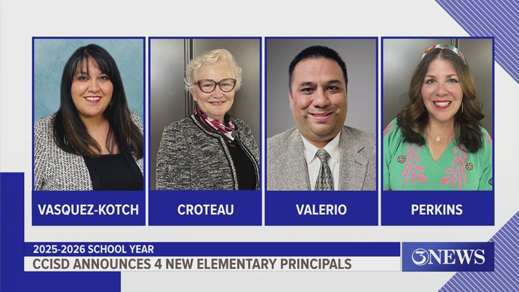 Corpus Christi ISD names four new principals for 2025-2026 school year