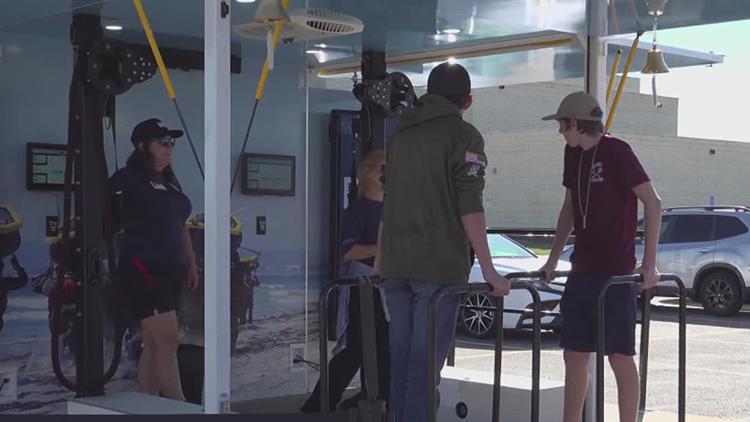 Strike Group demonstration lets FBISD students get a taste of Navy life