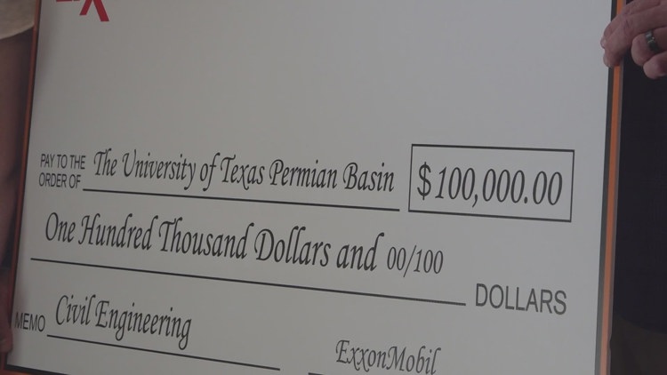 ExxonMobil donates $100,000 to new engineering program at UTPB