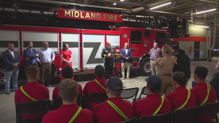 Midland introduces familiar face as fire chief