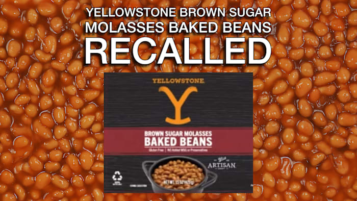 4,500 cases of ‘Yellowstone’ beans recalled nationwide for undeclared allergen