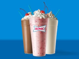 Sonic Drive-In introduces new menu item, brings back half-price shakes