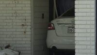 Driver crashes into front door of home on Northeast Side