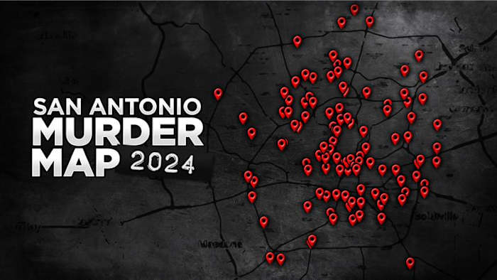 Map: What we know about San Antonio’s 127 homicides in 2024