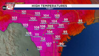 Records will fall in San Antonio today, but by how much?