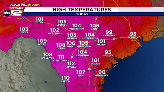 Records will fall in San Antonio today, but by how much?