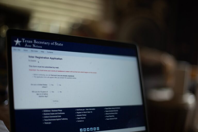 Texas House bill allowing online voter registration got a public hearing — after missing deadline to become law