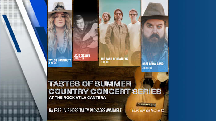 New summer concert series to feature country artists at The Rock at La Cantera