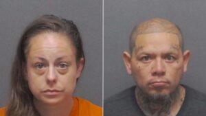 2 people wanted on multiple warrants arrested after stolen car pursuit, BCSO says