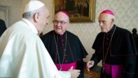 Special Mass for the election of the new pope led by Bishop Mulvey