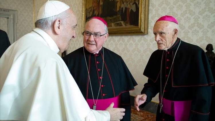 Special Mass for the election of the new pope led by Bishop Mulvey