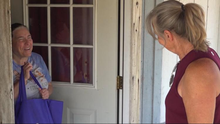 Jim Wells County leaders perform wellness checks, hand out care packages after severe storm