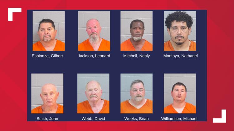8 arrested in sex offender compliance operation in Midland