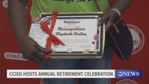 CCISD honors retirees with fiesta-themed celebration