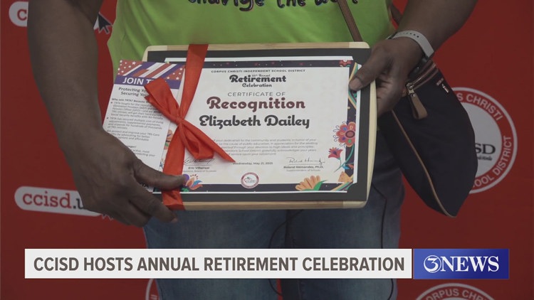 CCISD honors retirees with fiesta-themed celebration