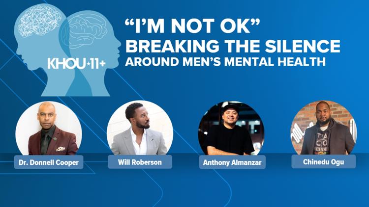 I’m not OK: Breaking the silence around men’s mental health