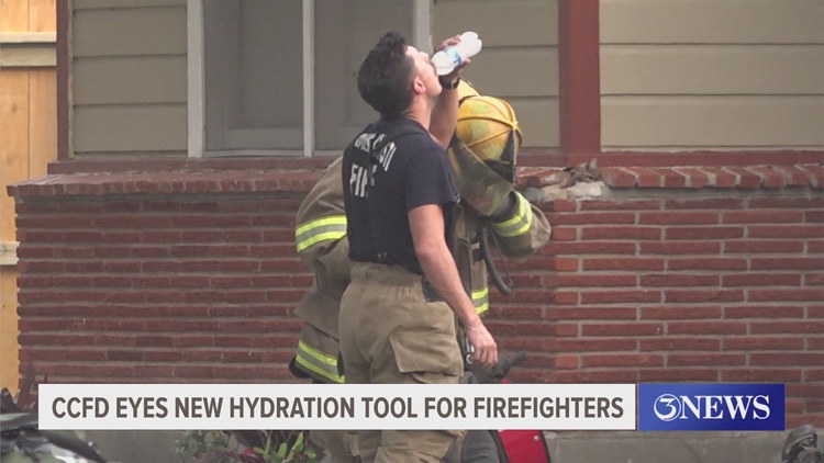 CCFD eyes new tech to combat dehydration for firefighters