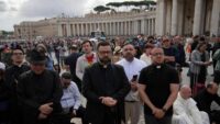 Cardinals return to the Sistine Chapel to vote on a new pope after first ballot fails