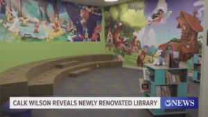Enchanting new library unveiled at Calk Wilson Elementary