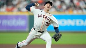 Astros starter Wesneski to undergo Tommy John surgery, will miss rest of the season