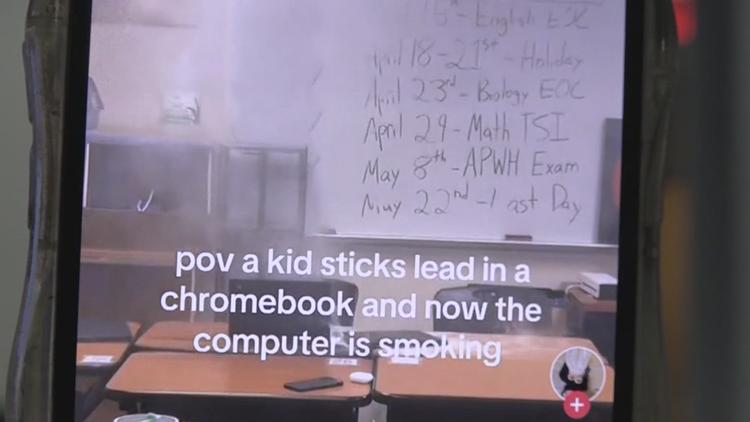 Schools warn of costly consequences amid TikTok Chromebook craze