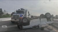 Semi-Truck collision shuts down westbound I-20 and Garden City Highway