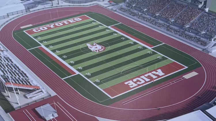 Alice ISD breaks ground on new Memorial Stadium