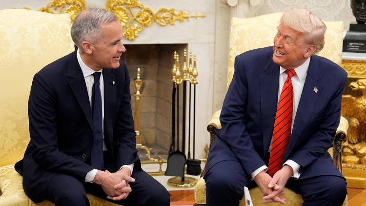 Trump, Carney faceoff in Oval Office leaves gaping differences on tariffs, 51st state